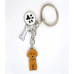 Poodle Key Chain