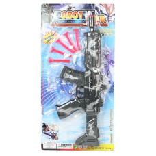 Πυροβόλο όπλο 36εκ. Robot War με βελάκια, σε καρτέλα - 74-689-2Α 