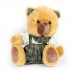 Αρκουδάκι με παντελόνι 30εκ. σε 2 χρώματα - 004750