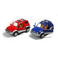 Αυτοκινητάκι μεταλλικό  τζιπ 17εκ. 1:24 σε 3 χρώματα, 9704Β-WL