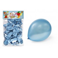 Μπαλόνια ΜΕΤ 12 γαλάζιο - 010904-BB