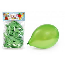 Μπαλόνια ΜΕΤ 10 πράσινο - 003623-GR