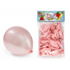 Μπαλόνια ΜΕΤ 12 ροζ - 010904-P
