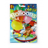 Μπαλόνια, μεσαίο μέγεθος 10 τεμ. - 008130