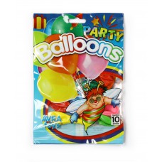 Μπαλόνια, μεσαίο μέγεθος 10 τεμ. - 008130