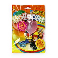 Μπαλόνια μεταλλικά γίγας, 6 τεμ. - 010874