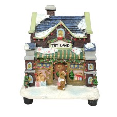 Χριστουγεννιάτικο σπιτάκι φωτιζόμενο, σε διάφορα σχέδια - 892546