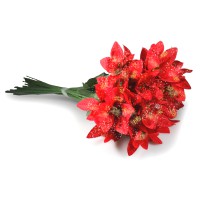 Αλεξανδρινό μπουκέτο 50εκ. με glitter - 008802